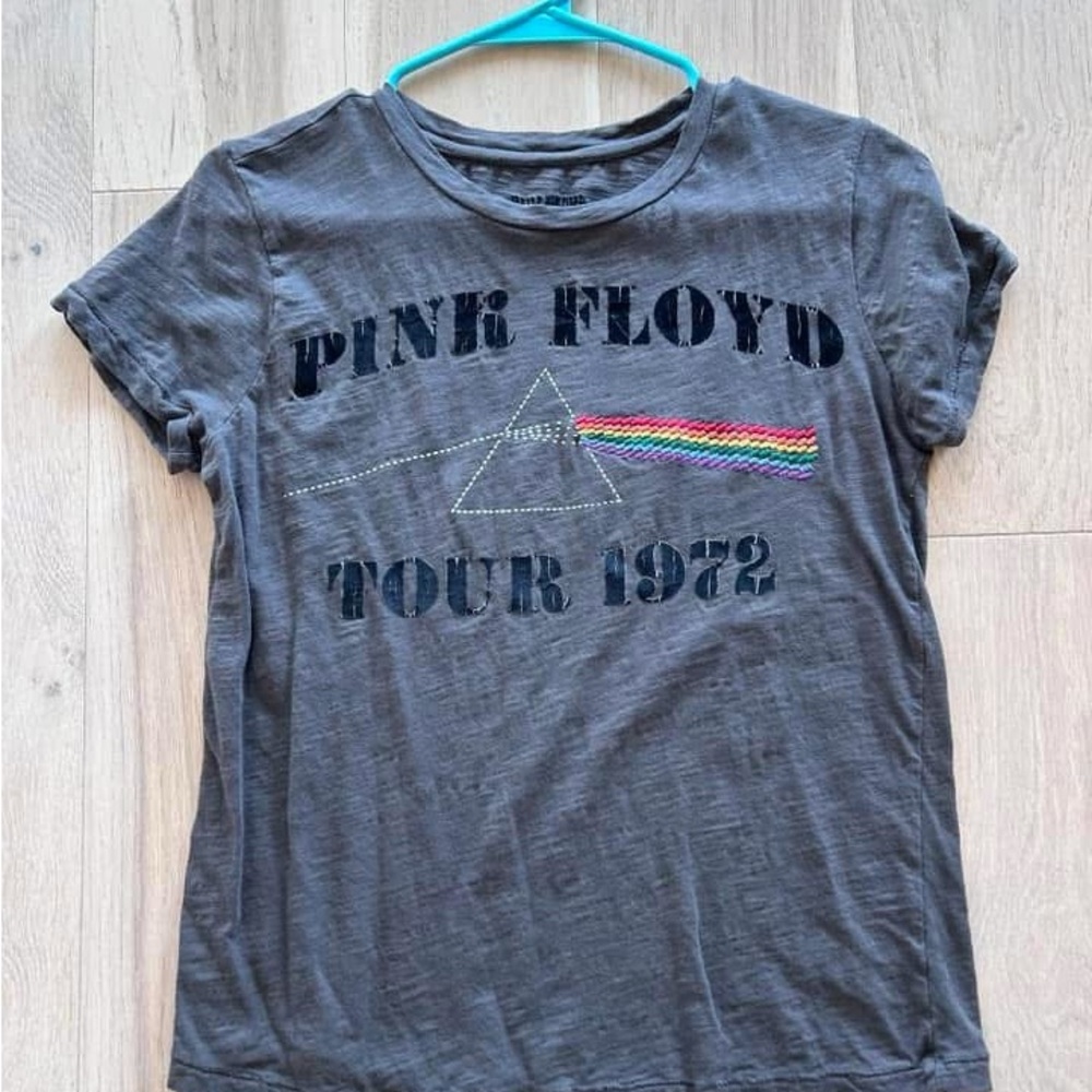 Lucky Brand 🍀 Gray Pink Floyd Tour 1972 T-Shirt